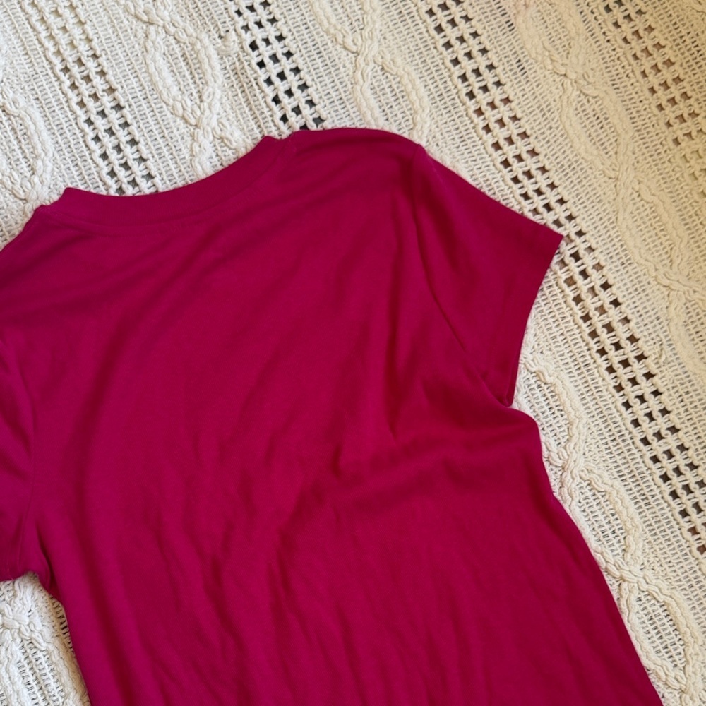 a new day Women's Short Sleeve Tee - Fuchsia - Picture 9 of 10